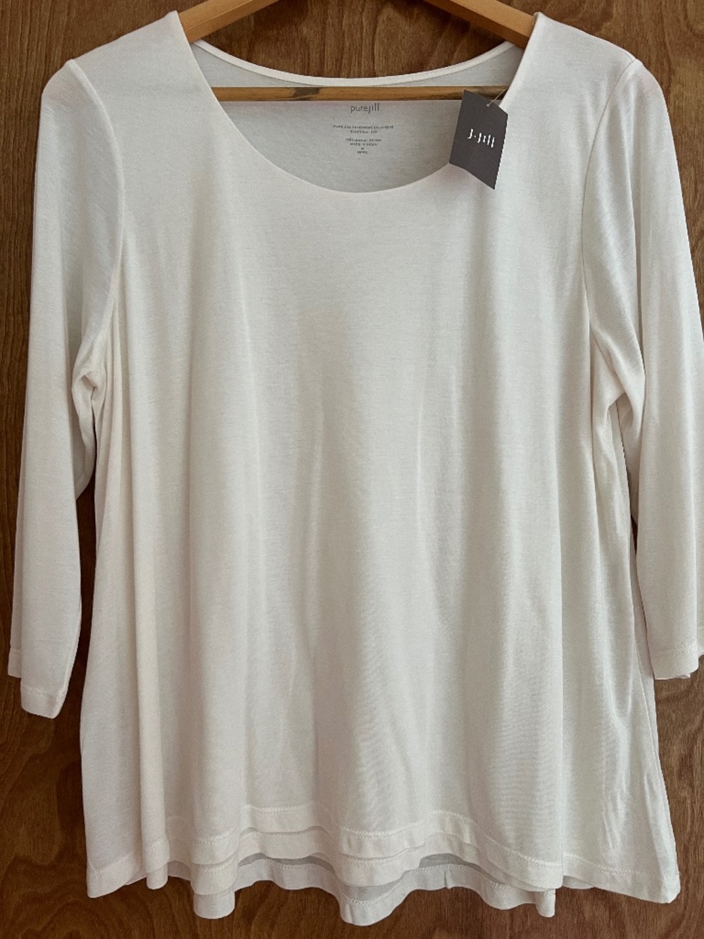 J.JILL Purejill Elliptical Tee, NWT